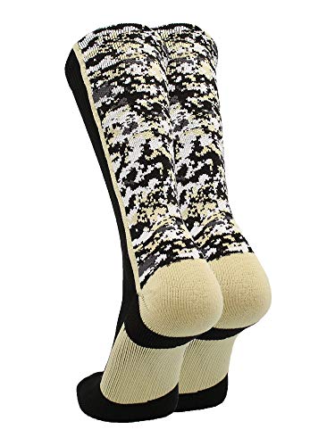 Image of TCK Athletic Crew Socks Digital Camo Football Basketball Lacrosse