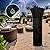 Patio Heater Covers Waterproof Heavy Duty Outdoor Heater Cover for Patio Propane Dustproof Patio Heater Cover for Standing Heater (89"H x 33"D x 19"B)