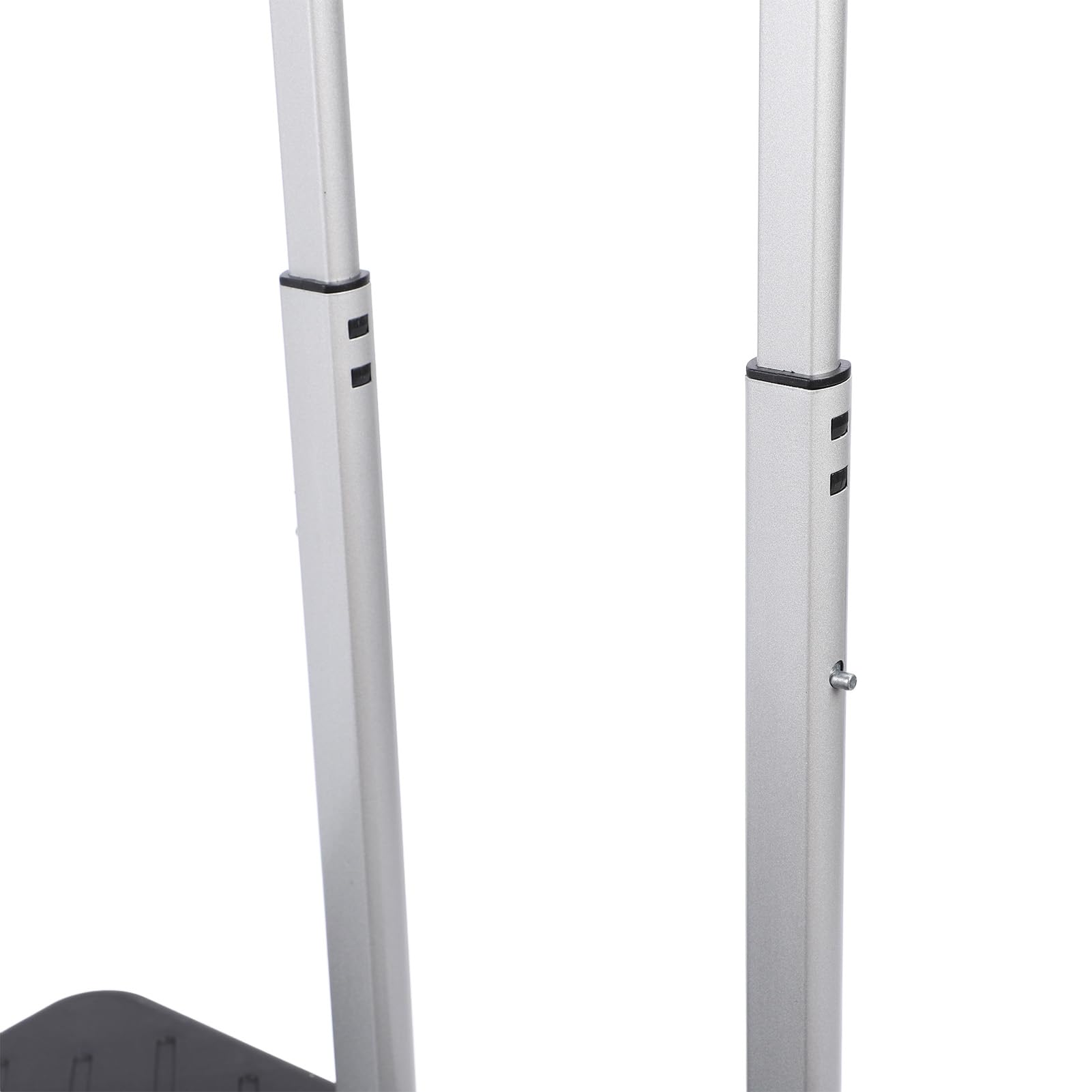 SUNGOOYUE Carrello Multiuso Pieghevole con Maniglia Telescopica, Cassa in PP con Ruote per Salire le Scale, Carrello Pieghevole 15,75 X 14,17 X 39,37 Pollici per l'ufficio degli Insegnanti della
