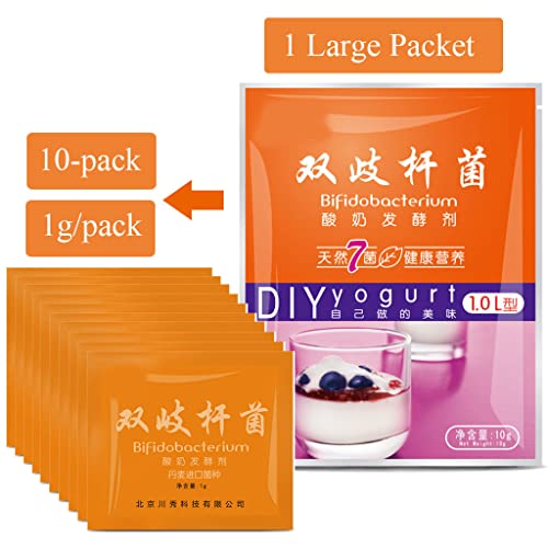 Confezione da 10 Bifidobacterium Yogurt Starter 7