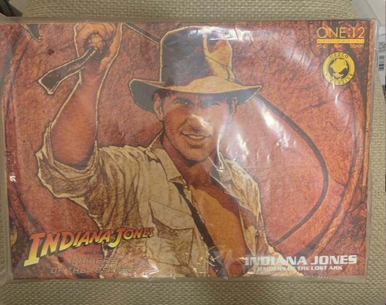 Mezco Indiana Jones 1:12 Exclusive Boxed Set New Sealed Temple Edition