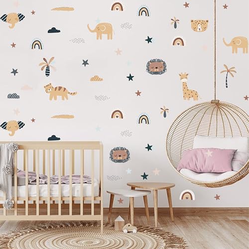 Vinilos Decorativos Boho Safari para Pared miniatura 5