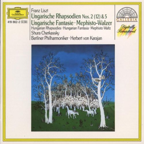 Liszt: Hungarian Rhapsodies No [Audio CD] Berlin Philharmonic Orchestra; Karajan, Herbert Vo