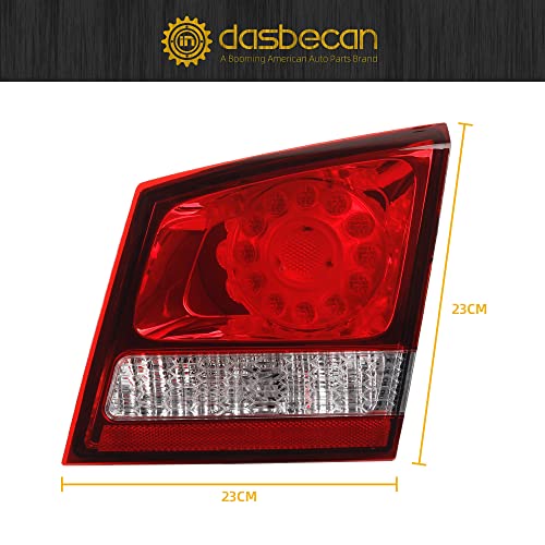 Dasbecan Inner Tail Light Assembly Compatible With Dodge Journey 2011-2020 Led Tail Lamp ‎Stop Brake Indicator Warning Light 68078517Ad 68078517Ae 68078517Ac (Right Passenger Side) #TOP5