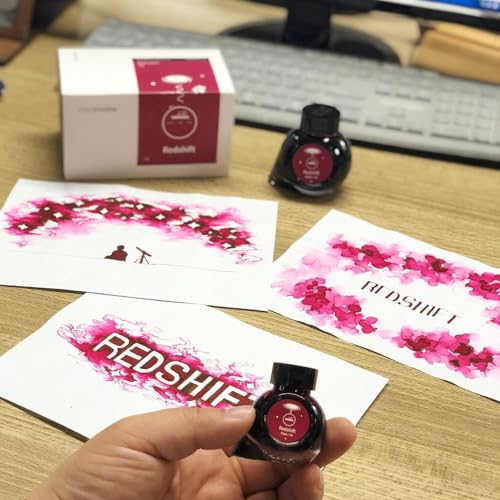 Image of Colorverse Ink - Astrophysics - Red Shift (65ml & 15ml) Fountain Pen Ink