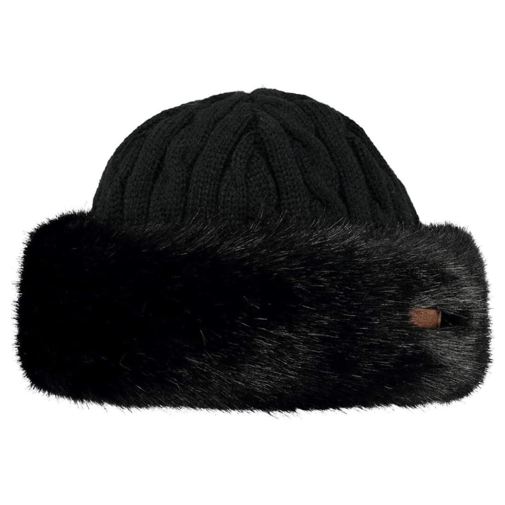 Unisex Fur Cable Bandhat Beret