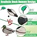 Pletpet Dead Duck Dummy Bumper, for Waterfowl Hunting Retriever Dog Training, with 10 Reflective Tape & 1 Storage Bag, Floatable Waterfowl Hunting Dog Training Tool