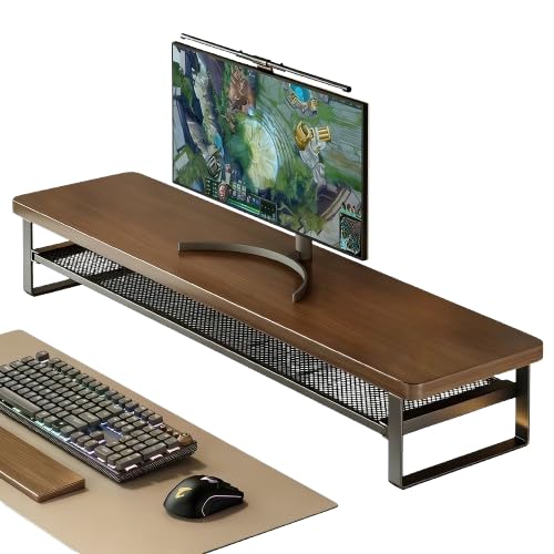 PCパソコンデスク モニター台2個付き 高さ7段階調節 幅130cm ブラック Amazon.co.jp: モニター台 卓上 パソコンスタンド 二層式コンピュータ