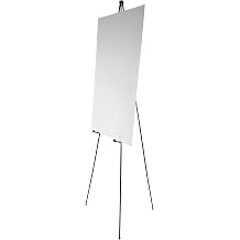 Staples Display Easel 63-Inch Black Metal