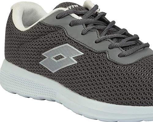 Image of Lotto Men Sconto Dk Lt Grey Running Shoes-9 UK (43 EU) (10 US) (AE5354-222)