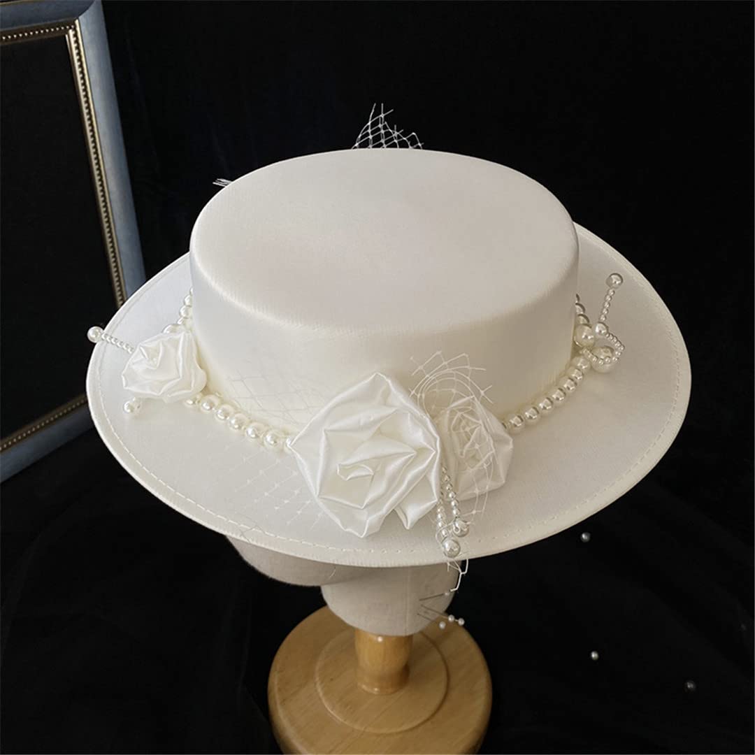 Lmtossey Tiara Vintage Flor Formal Accesorios para el Cabello Cóctel Boda Fiesta Iglesia Tiara