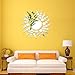 Removable Acrylic Mirror Setting Wall Sticker Decal for Home Living Room Bedroom Decor (Style 9, 48 Pieces)