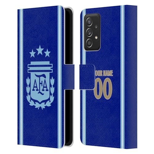 Coque Argentine Galaxy A52 étui portefeuille en cuir cadeau idéal pour supporter