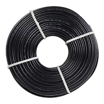 Bonex GOLD UltraConnect Pro- Flexible House Cable for Domestic & Industrial Connections Electric Wire (Black,6sqmm, 90 Meters)