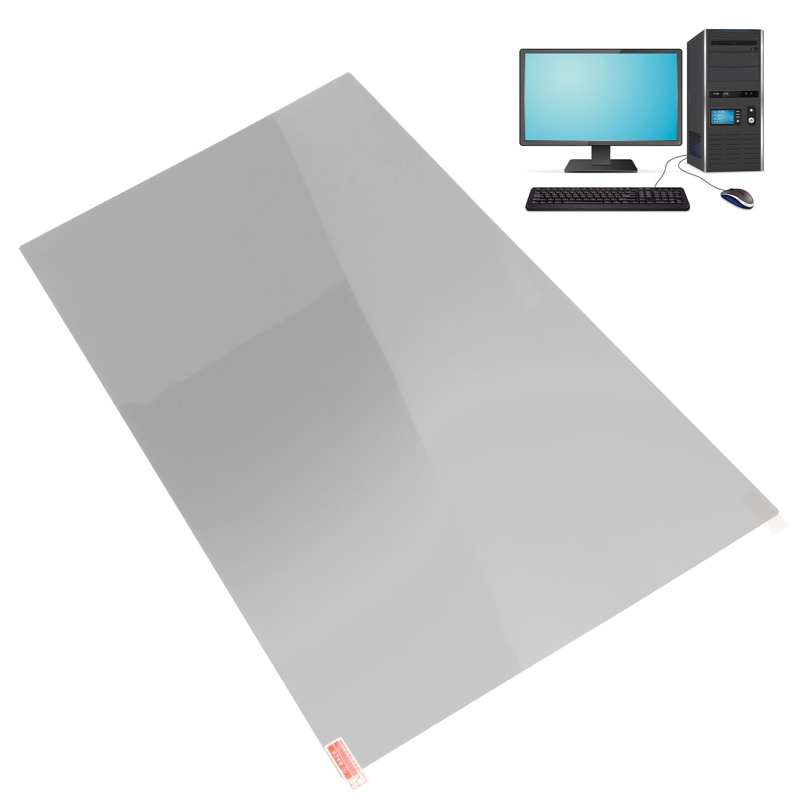 Schermo per la del Computer da 21,5 Pollici, Proteggi Schermo Rimovibile per Filtro per Monitor Widescreen 16:9, Filtro dello Schermo per la, Luce Blu