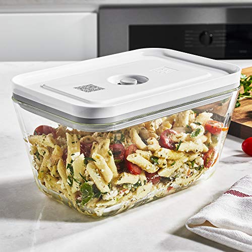 Image of Zwilling 36803-300 Fresh & Save Vacuum Glass Container, Large Size, Vacuum, Hermetically Sealing, Heat Resistant Glass, Storage Container, Fresh & Save