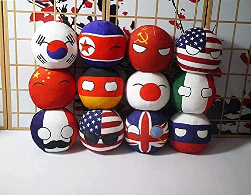 HNFSCLUB Polandball Brinquedos de Pelúcia Anime Countryball Short Almofada de Pelúcia para Presente