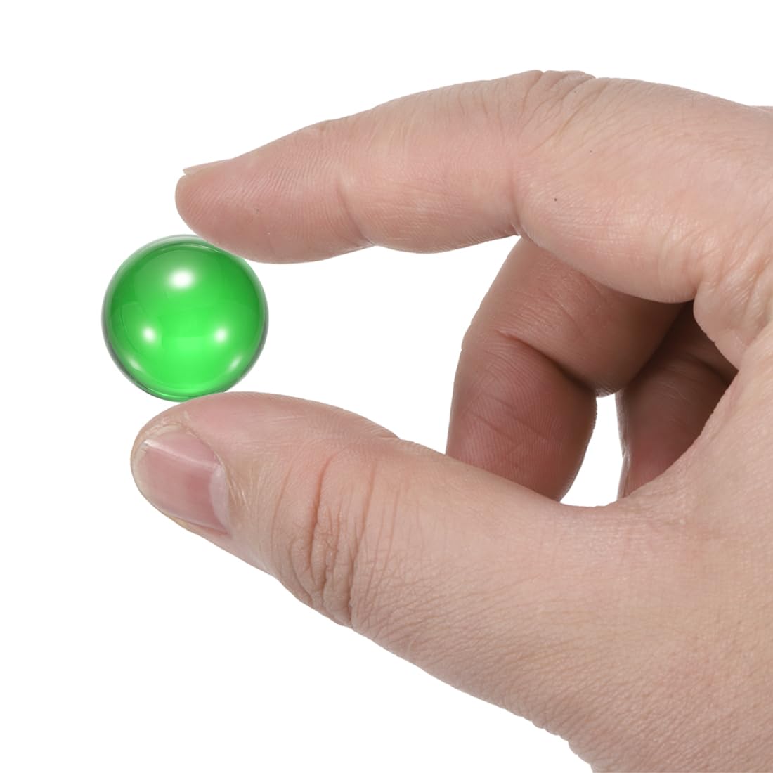 QUARKZMAN Sfera Acrilica Trasparente Per Giocoleria 1" 25mm Verde