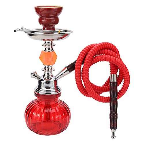 Tragbare Shisha Shisha Complete Sheesha Chicha Narguile Bowl Kohle-Tablett Einzelschlauch Wasserleitung Rauchen Shisha…