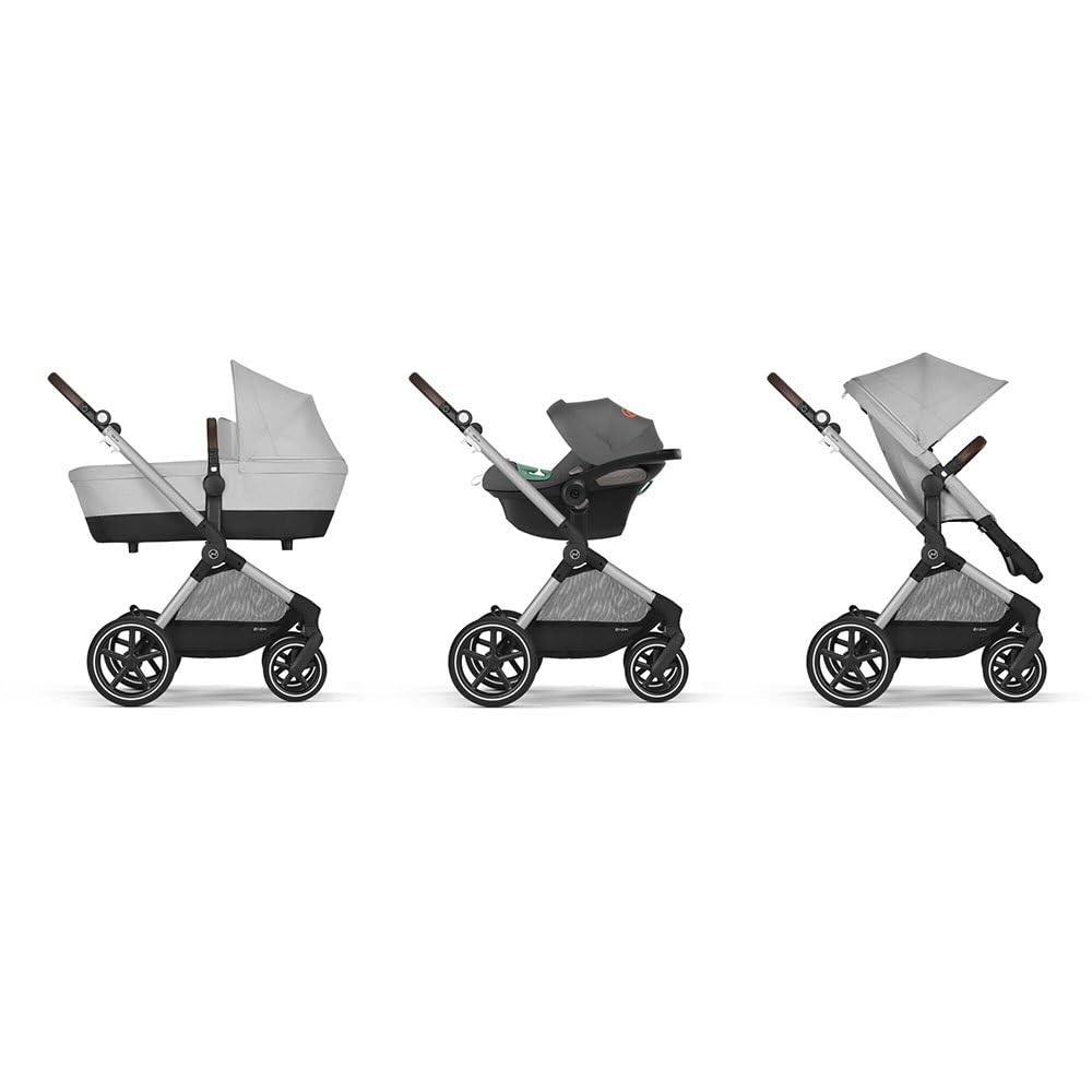 Cybex Eos Lux SLV/Aton B2 AB/Lava Grey-mid grey