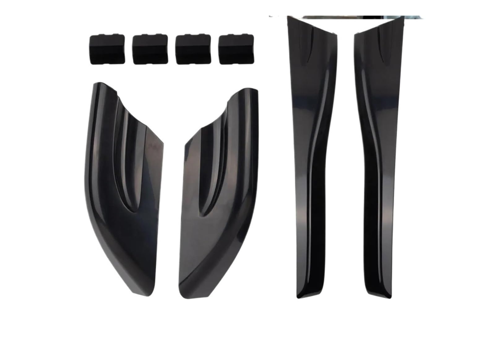 Portapacchi da Tetto 8 Pezzi/Set di Tappi di Protezione per Barre Portatutto in Plastica per Hyundai per Tucson 2004 2005 2006 2007 2008 Barre Portapacchi