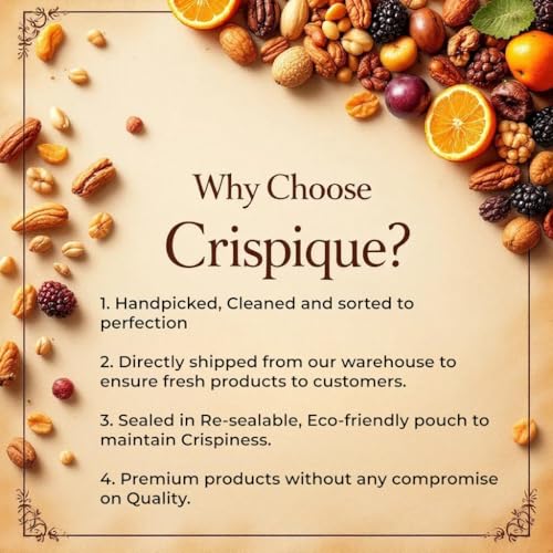 Image of Crispique Premium Raw Chia Seeds 250g | Cleaned & Sorted | Natural Superfood for Weight Management | Rich in Fiber, Omega-3 & Antioxidants | Healthy Snacks & Smoothie