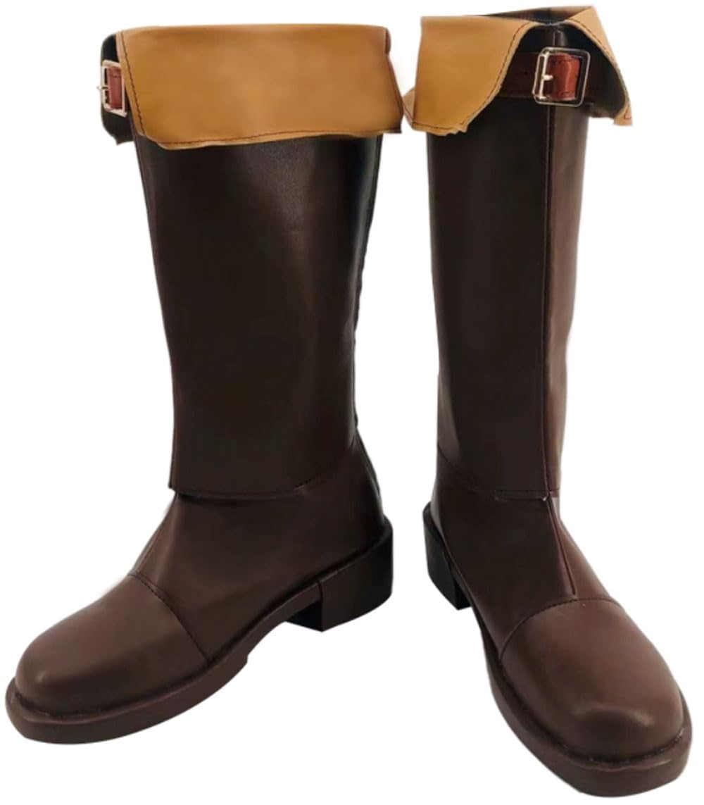 Cos Customised Cosplay Boots Boot Shoes Shoe for The Legend of Zelda Ocarina of Time Link
