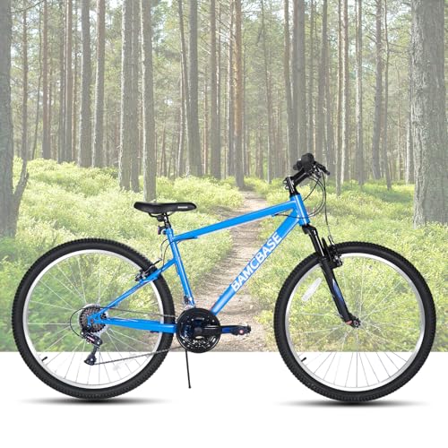 HILAND 26 27 Inch Mountain Bike, Mens Womens MTB with 18