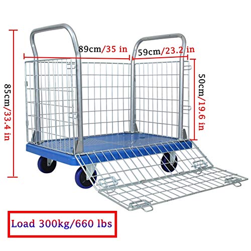 Carrito Organizador Industrial Katzowen con Ruedas de Goma miniatura 2