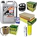 Produktbild QR-PARTS 69378717 Filter Set Inspektionspaket 5 Liter Motoröl Top Tec 4200 5W-30 MANN-FILTER Innenraumfilter Kraftstofffilter Luftfilter Ölfilter