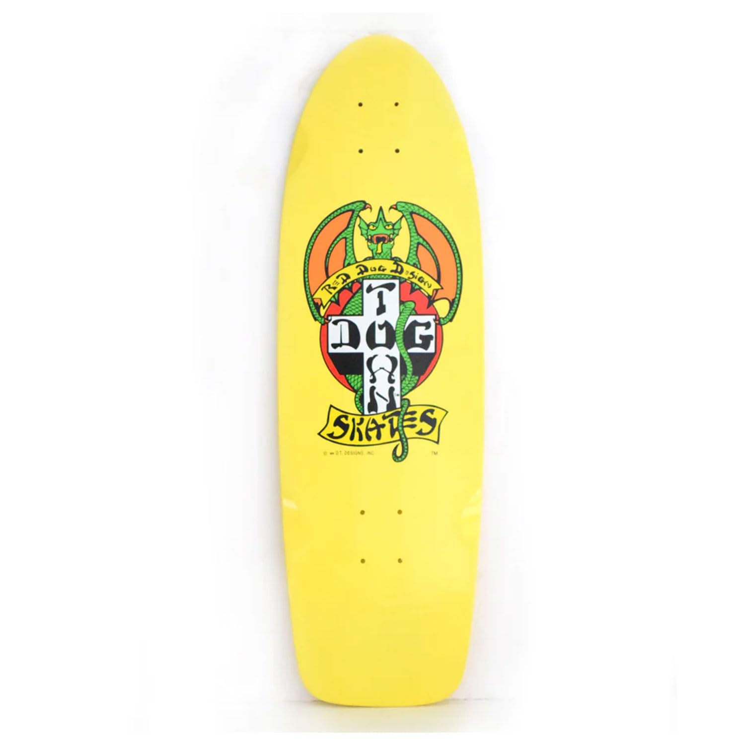 Amazon.com : Dogtown Old School Skateboard Deck OG Red Dog 70's