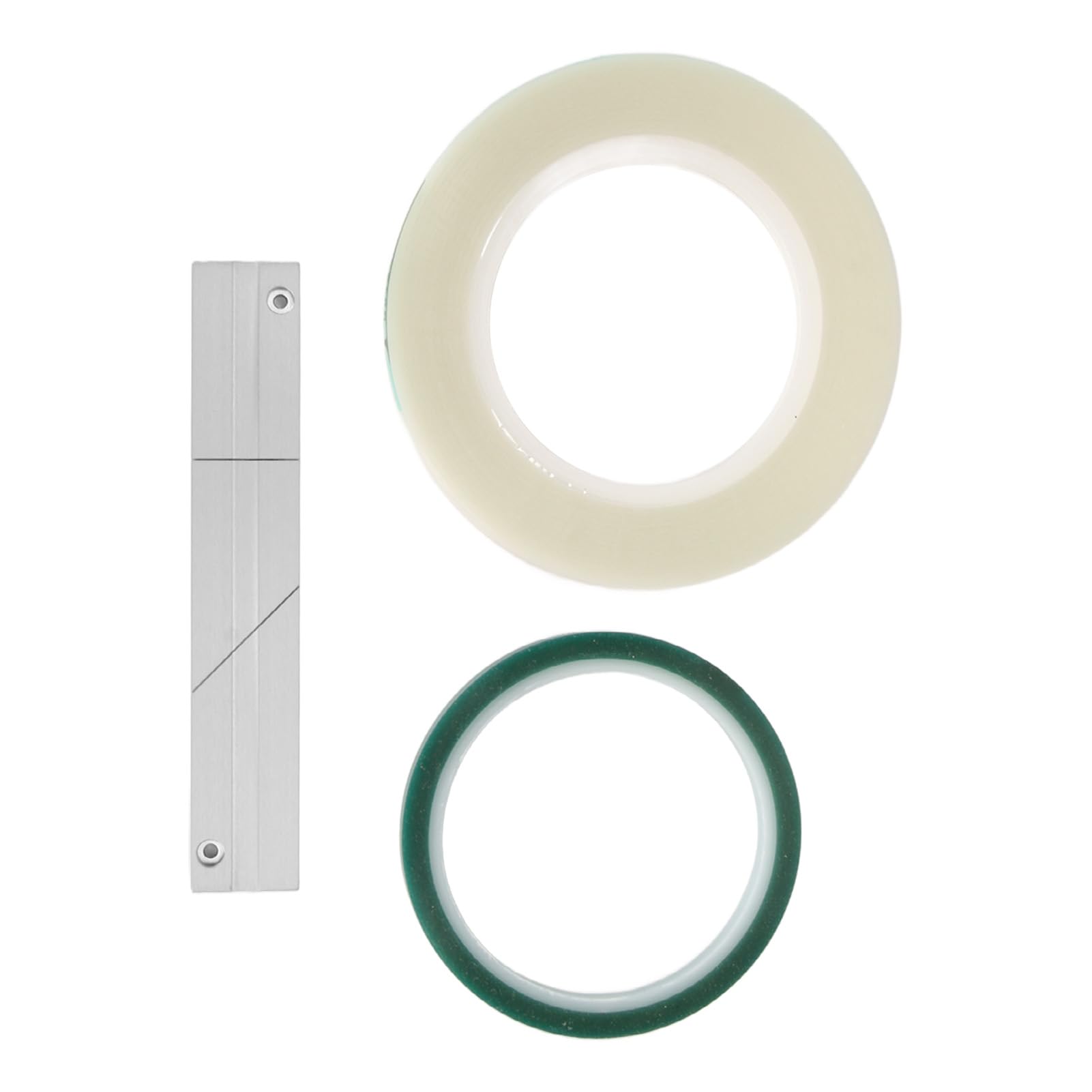 1/4 10 Zoll Bandspleißset, Spleißblock für Open-Reel-Bandmedien mit Spleißband und Vorspannband, für Revoxsonido Opening Reel-to-Reel-Band