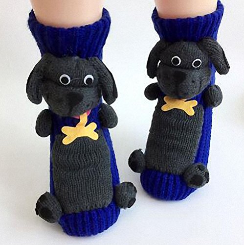 Image of Women's Thick Knit Skid proof Warm Casual Floor Carpet Socks