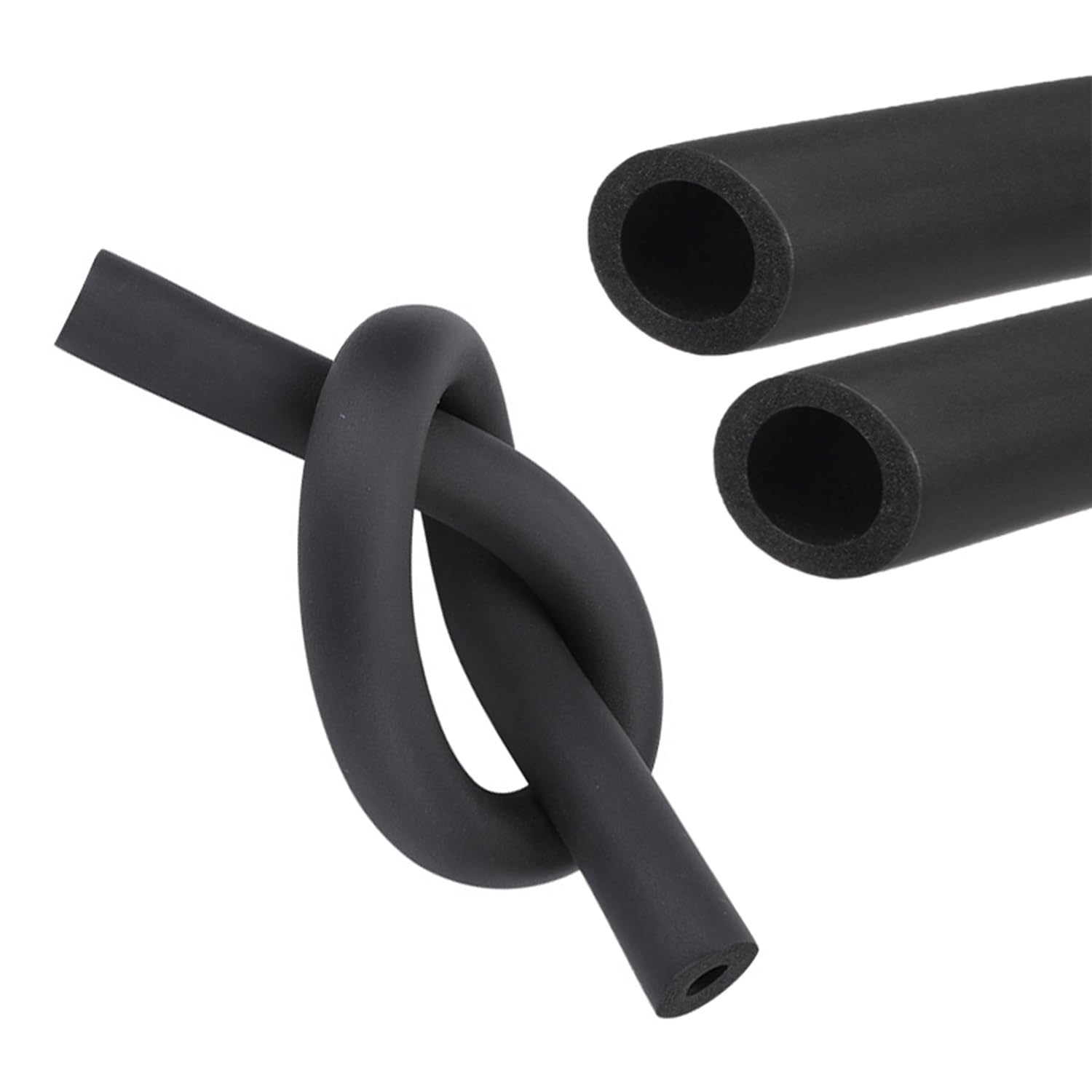 JEDAL 15mm Thick Foam Insulation Tubing Foam Pipe Covers Weatherproofing Foam Tube Pipe Insulation Hose For Plumbing Pipe Handle Grip ID 13mm/16mm/25mm/50mm (Size : ID16mm T15mm)