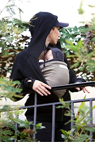 Je Porte Mon Bébé Babydrager, antraciet, olijfgroen pocket-model. - Image 7