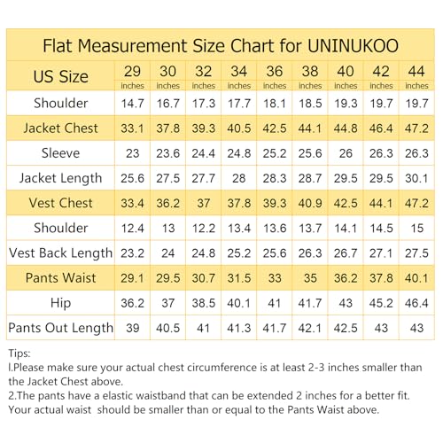 UNINUKOO Men's Suit Plaid 3 Piece Slim Fit Tuxedo Checked Business Formal Black Blue Suits for Men US Size 40 Navy Blue3