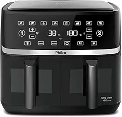 Air Fryer Philco 10L Cesto Duplo 2000W PAF10A 220V