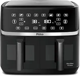 Air Fryer Philco 10L Cesto Duplo 2000W PAF10A 220V