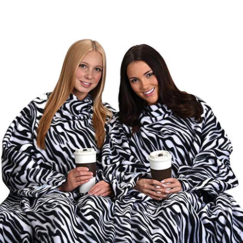 Tragbare Decken, Klimaanlage Decke, Poncho Decke Wickel, Plüsch, weich, tragbare Lazy Decke für Kinder, warmes bequemes Sofa Throw Cape Dekoration