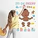 Yinder Pin the Pacifier on Baby Game African American Baby Shower Games with 36 Pcs Pacifier Sticker and Blindfold Birthday Boy Pin for Birthday Party Supplies Activities