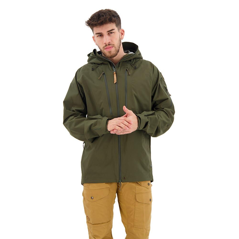 FJALLRAVEN F82411-662 Keb Eco-Shell Jacket M Deep Forest XL