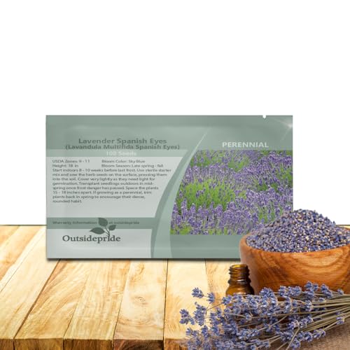 Outsidepride Spanish Eyes Lavender Seeds for Planting...