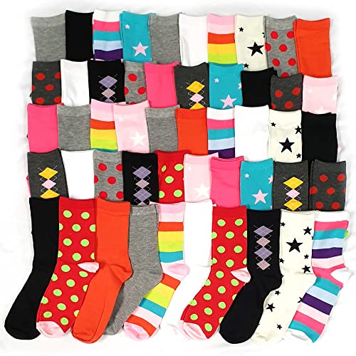 Image of TeeHee Socks Various Sample Socks Value Pack Bulk Socks Wholesale Lot for Women Men Children