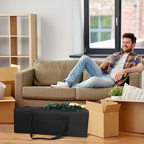 COOLBEBE 36" Sports Duffle Bag - 100L Extra Large Travel Duffel Luggage Bag with Upgrade Zipper, Sturdy & Water Resistant (36inch Black) by COOLBEBE - Image 4