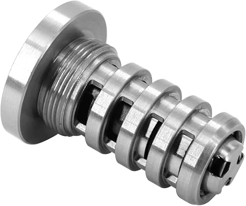 06H109257A VVT Válvula Variable Válvula de Control de Aceite de Distribución Compatible con Volkswagen Eos Tiguan Plata