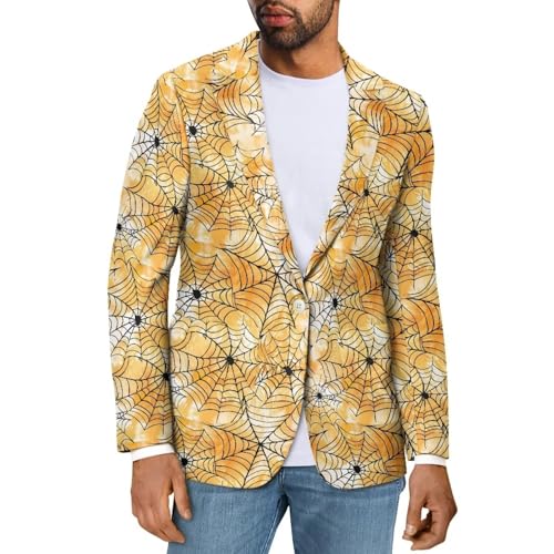 Blazer for Men Notched Lapel Suit Jacket Casual Business Breathable Coats Formal Dress Jacket XS-5XL