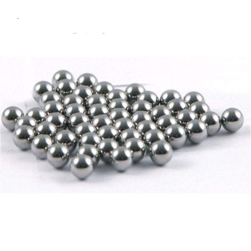 Sourcing Map 60pcs Précision Billes 12mm Diamètre Carbone