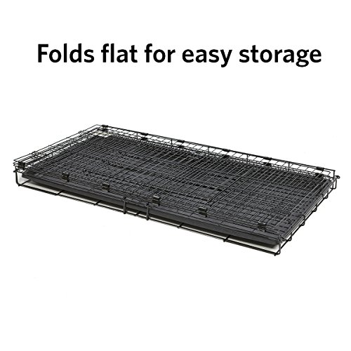 Image of MidWest Homes for Pets Medium Wabbitat Rabbit Cage, Grid Mesh Floor, Removable Tray, Top & Front Door Access, Rust Resistant Finish, No Tools Required