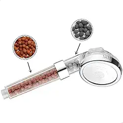 Ducha Ionizada, Chuveiro, Ducha Para Lavatório, Pedras Minerais, Salão de Beleza, Alta Pressão, Filtragem Iônica, Cromoterapia, Purificadora, Portatil, Grande