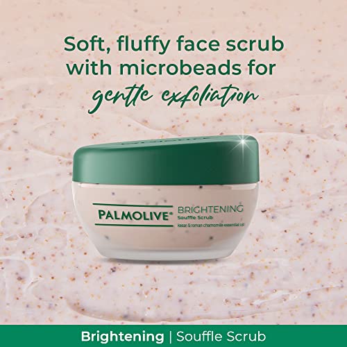 Image of Palmolive Brightening Face Care Combo - Foam Face Wash and Souffle Face Scrub with 100% natural extracts